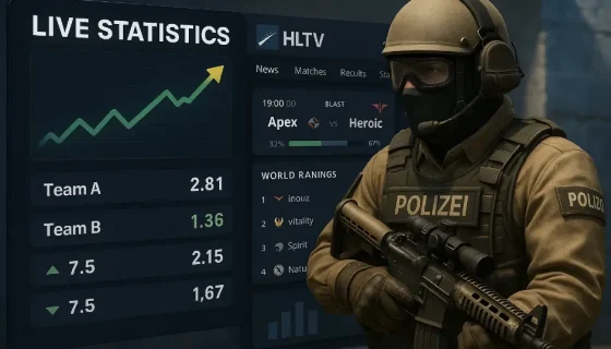 Live‑статистика и HLTV: как повысить точность ставок на CS2