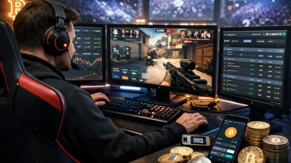 Крипто-ставки на киберспорт: новый тренд iGaming в 2026 году